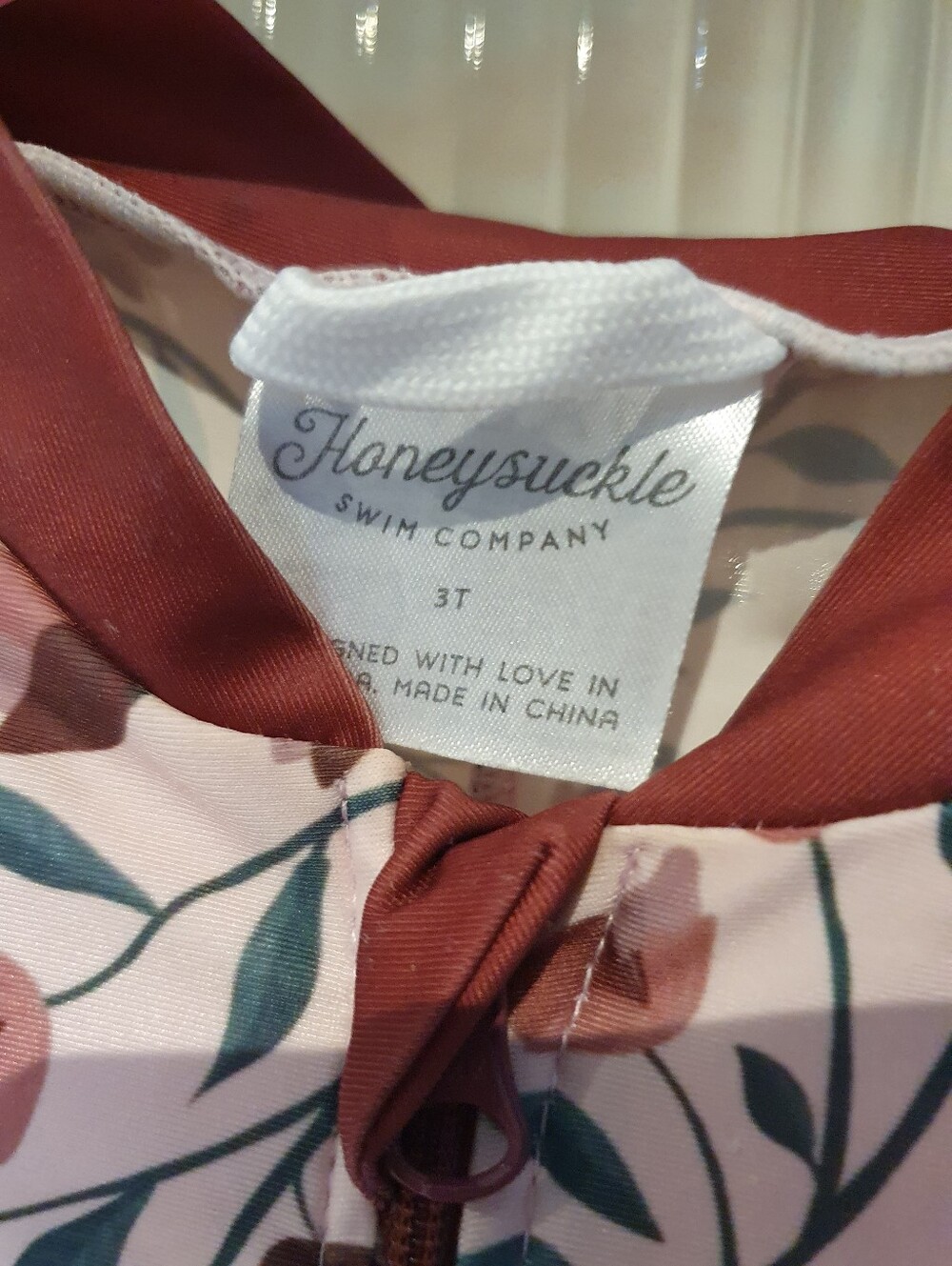 Honeysuckle Swim Full Body Swimsuit